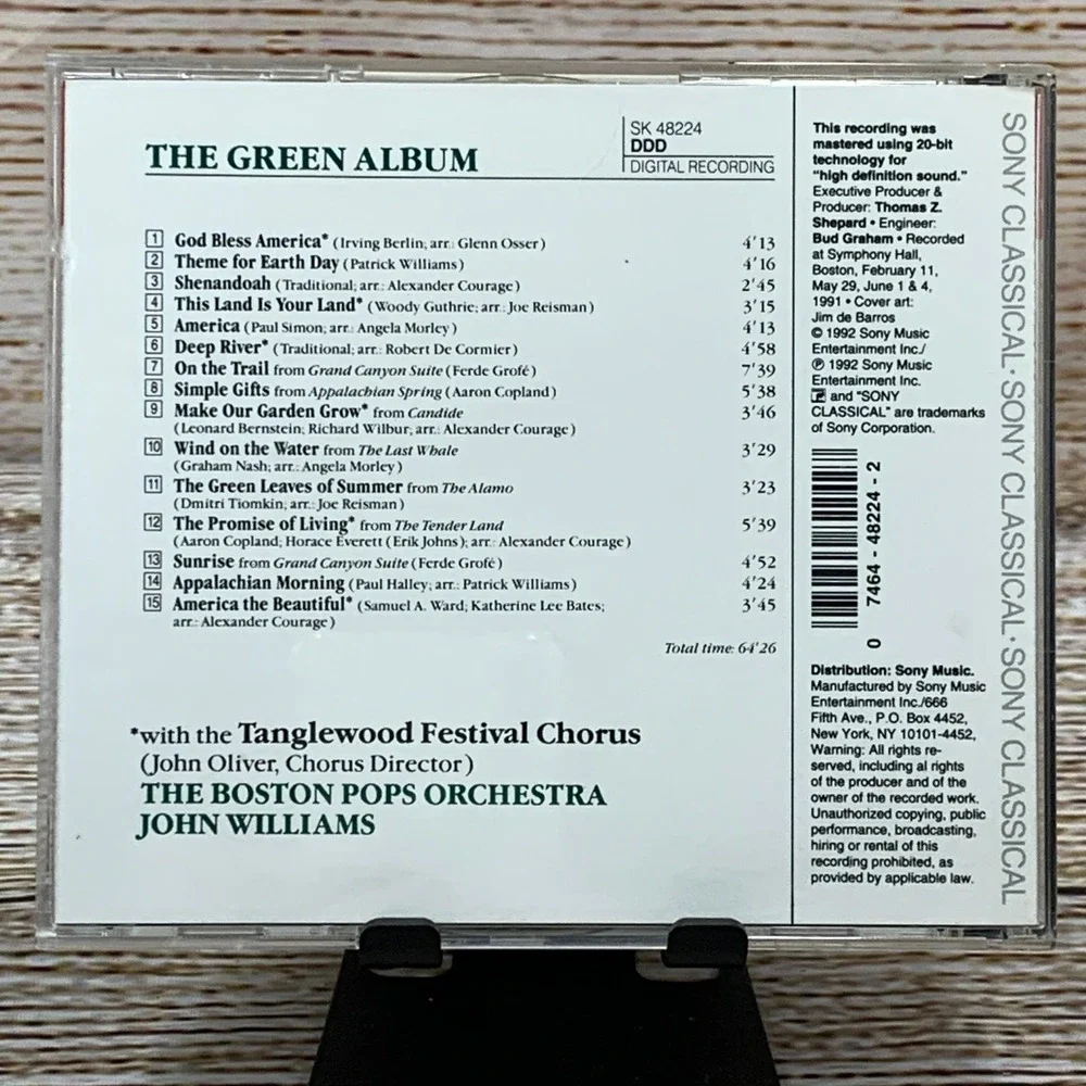 Sony green album